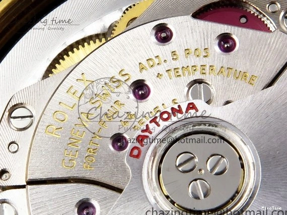 MiroTime 0106 DAYTONA 116518 APSF 1:1 BEST EDITION BLACK DIAL ON OYSTERFLEX RUBBER STRAP SH RelaxedFit 1782